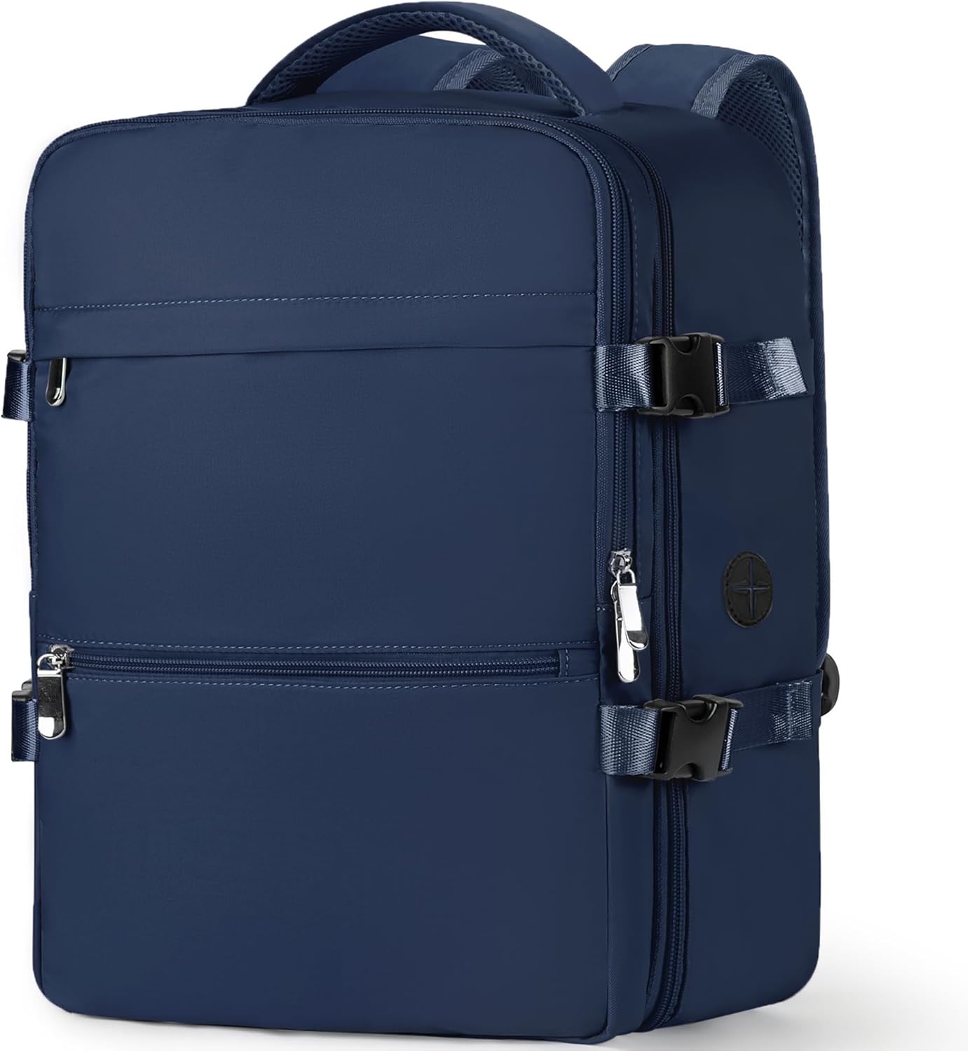 WOUIYO Easyjet 45 x 36 x 20 Travel Backpack Airplane Hand Luggage with USB Charger Waterproof Anti-theft Backpack for Laptop, Color Dark Blue