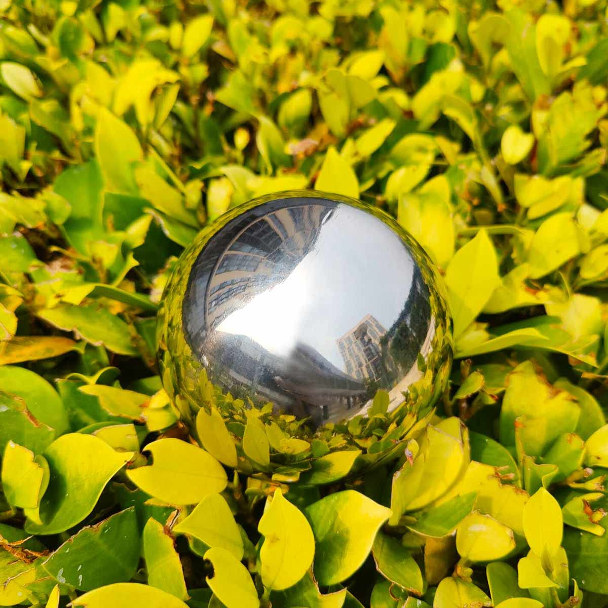 Sfere A Specchio In Acciaio INOX: 6 Pezzi Da 50-150mm Per Decorazione - Foto 9