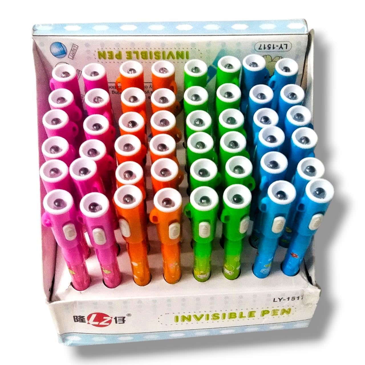 2Pcs Invisible Magic Pen With UV Light | Invisible Ink Magic Pen - Fun Magic Toy Birthday Return Gifts For Kids Boys Girls - Multicolour (2)-image-10