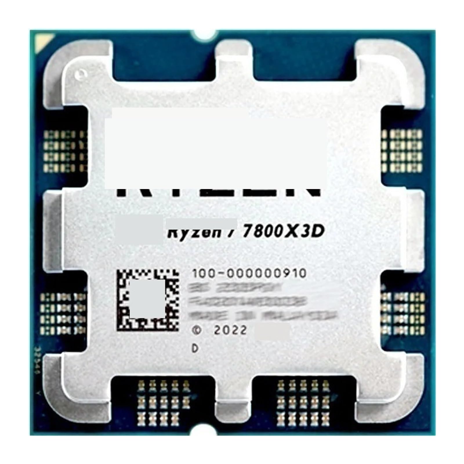 R-yzen 7 7800X3D CPU, R7 7800X3D 8C/16T 125W 7NM 5NM L3=96M 100-100000910 AM5 gniazdo bez wentylatora
