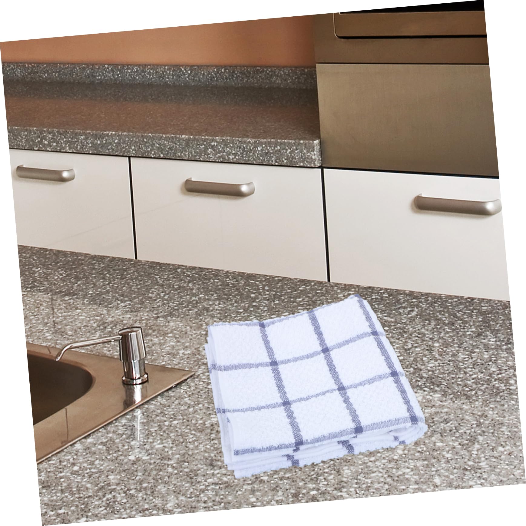 Paños de Cocina de Algodón 6 Piezas, Alta Absorción, Reutilizables