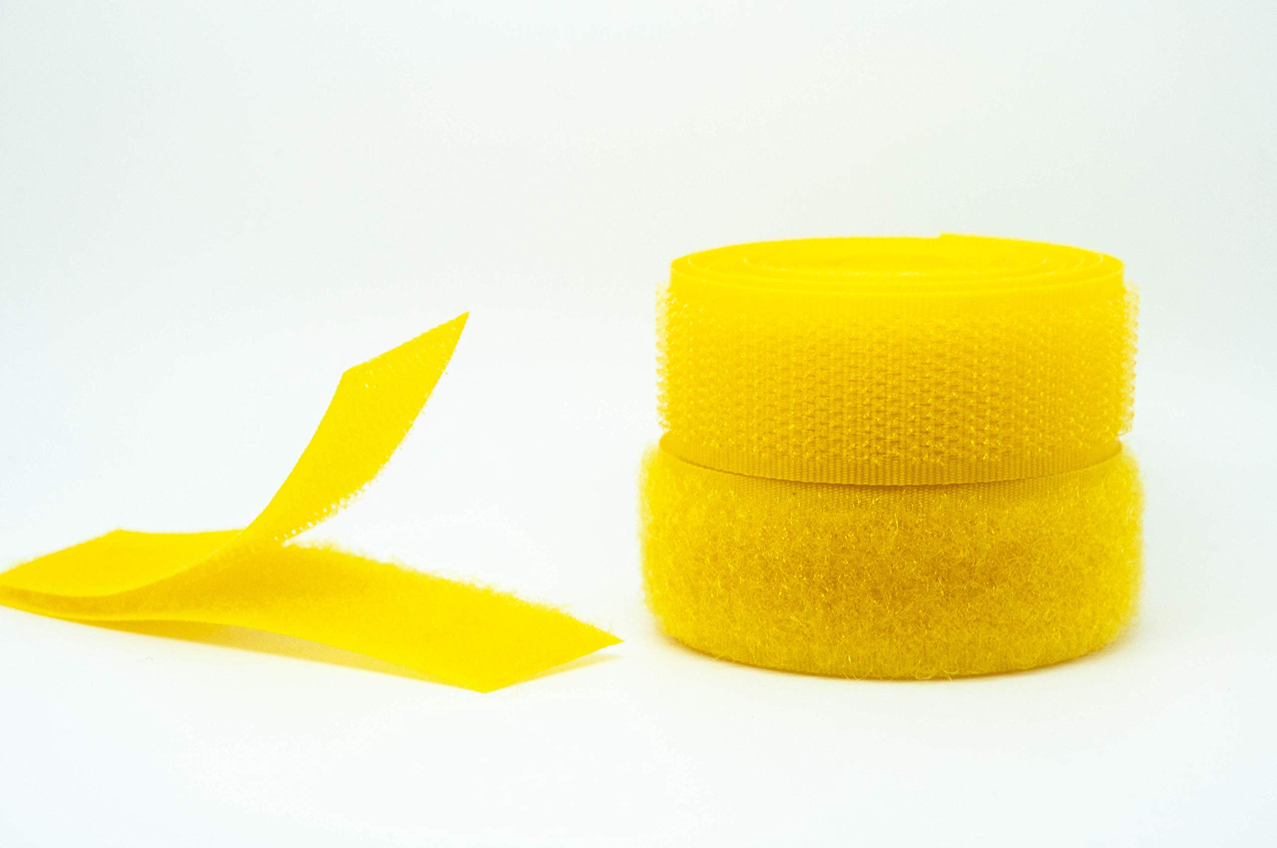Yellow 16mm Sew-on Hook & Loop Tape Alfatex® Brand supplied by the Velcro Companies - Various Lengths (Length: 3m)