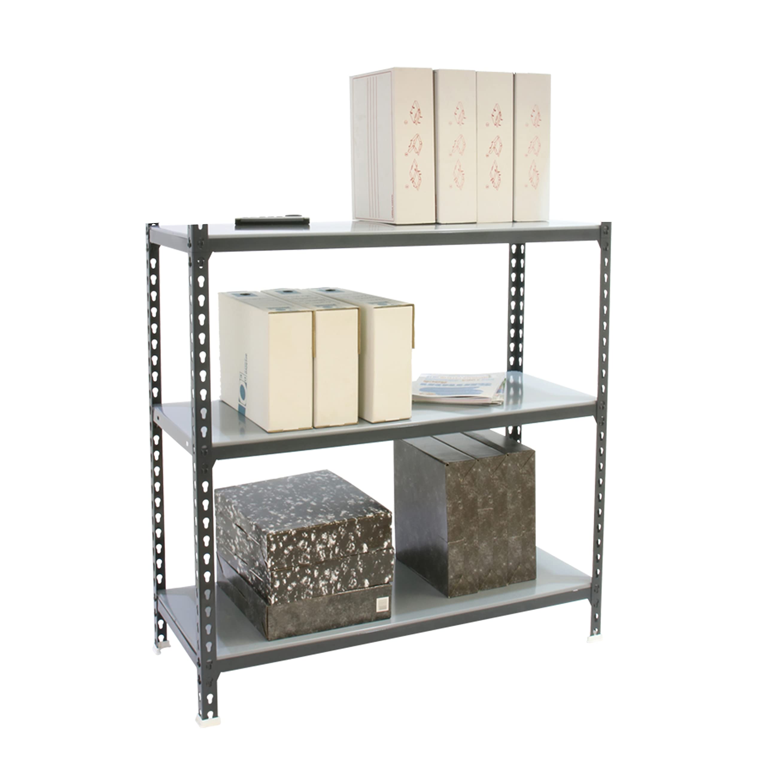 Simon Rack Étagère Métallique 3 Niveaux 900x1000x400 Mm - 100kg Par Niveau, Garage Et Atelier