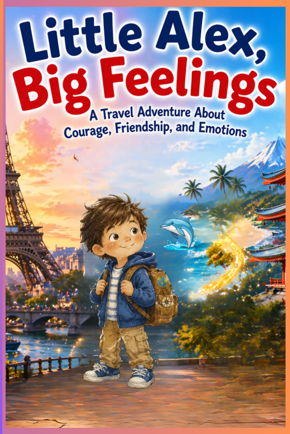 Little Alex, Big Feelings: A Travel Adventure About Courage, Friendship, and Emotions (Alex’s Healthy Adventures)