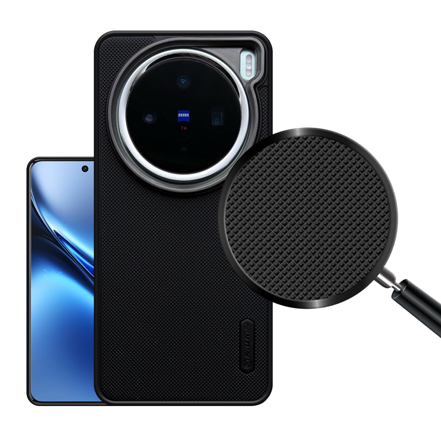 VIDO Super Frosted Raised Camera Protect Soft Back Case Cover for Vivo X200 5G