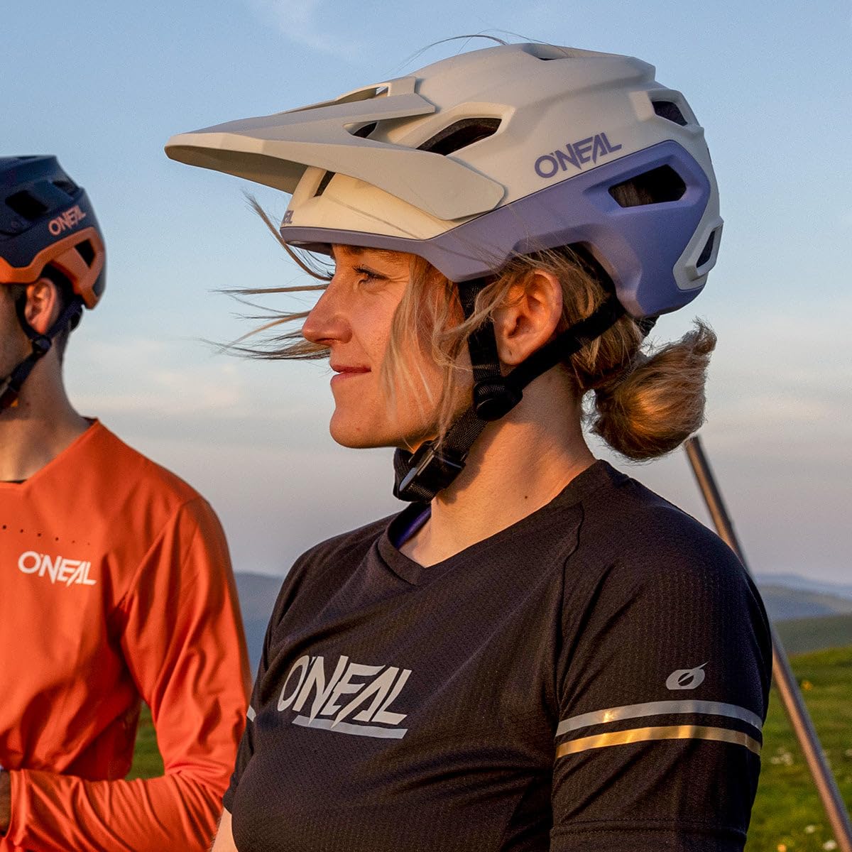 O'NEAL TRAILFINDER Evo Helmet Solid Schwarz/Größe L/XL