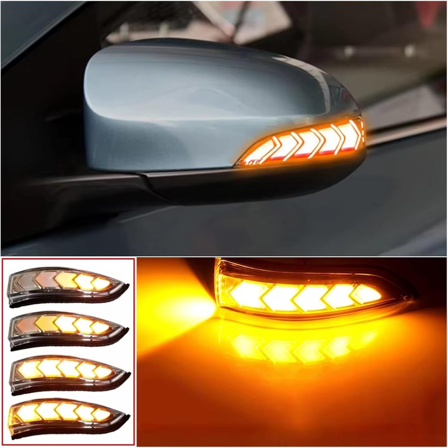 Car Rearview Mirror Turn Signal Light For Toyota For Camry For Xv50 For Corolla For E170 For Altis For Prius For Yaris For Xp150