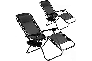 Zero Gravity Chaise Lounge Chairs 2 Pack for the Ultimate Relaxation
