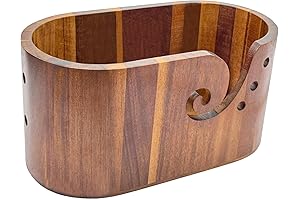 Wooden Yarn Bowl Large