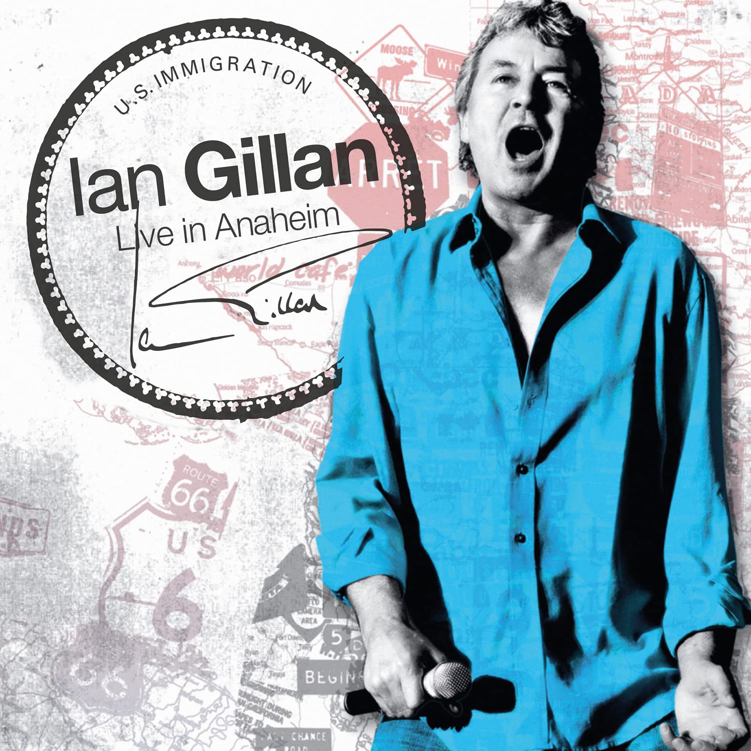 Ian Gillan Live In Anaheim (Gatefold sleeve) [180 gm 2LP Coloured Vinyl] [VINYL]
