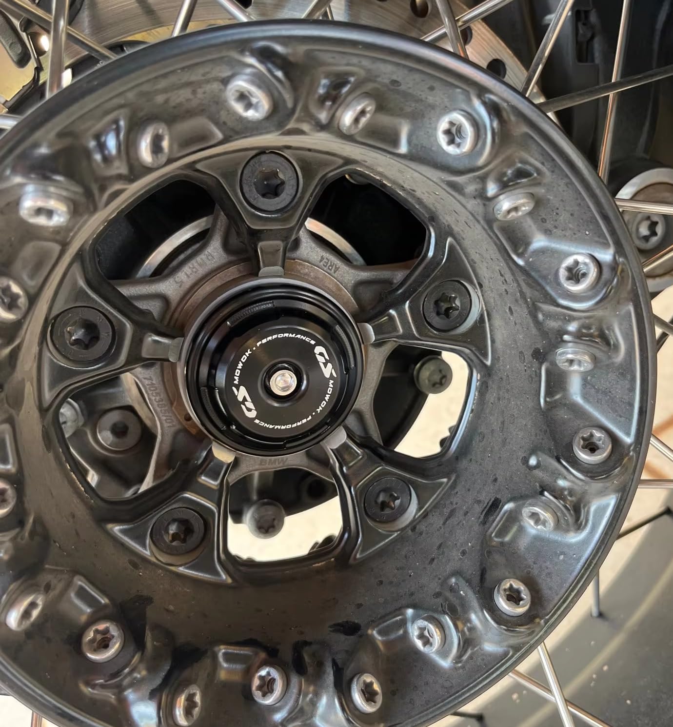 Accessoires pour moto pour R1300GS R1300 GS Adventure 1300GS GS1300 2023 2024 2025 R1300RT R 1300 RT 1300RT Option 719 2025 2026 Protège-roue arrière pour moto, protège-cadre arrière (Noir)