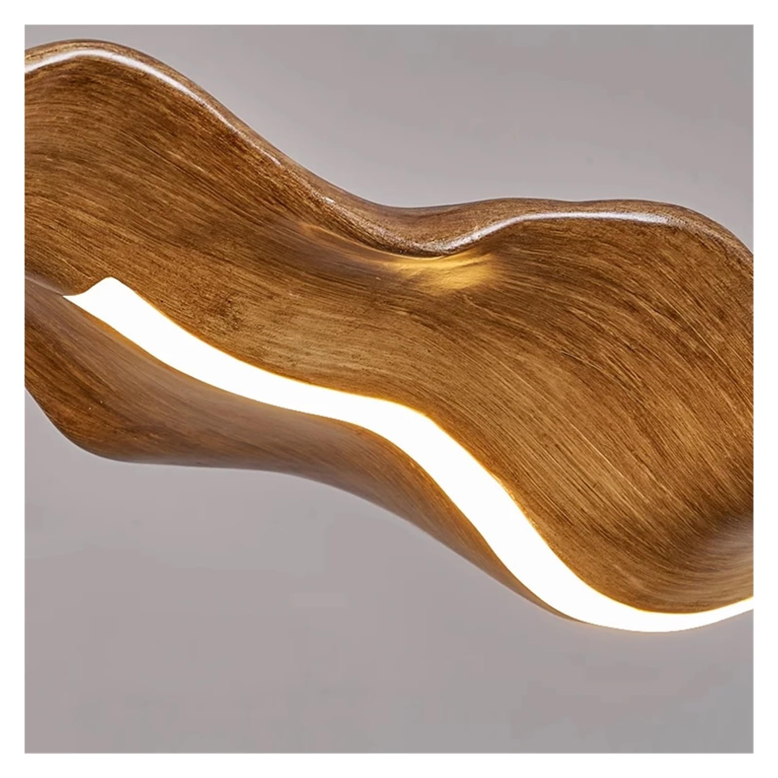 Amazon.com: INTRIXX Modern LED Pendant Light Wooden Design