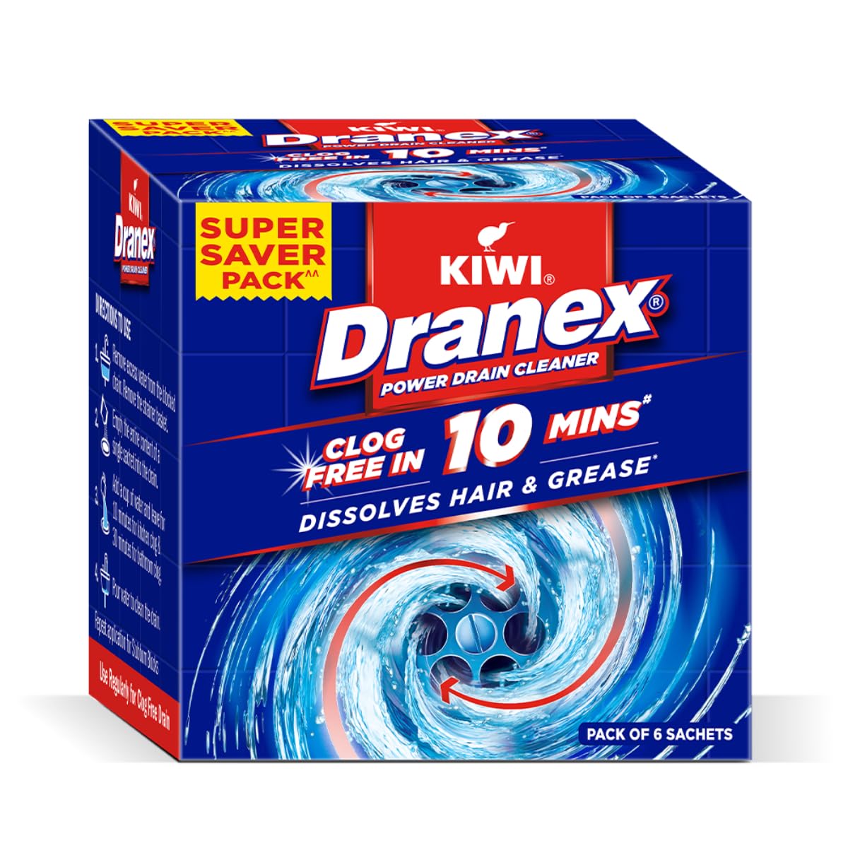 Dranex Drain Cleaner 50g*6N