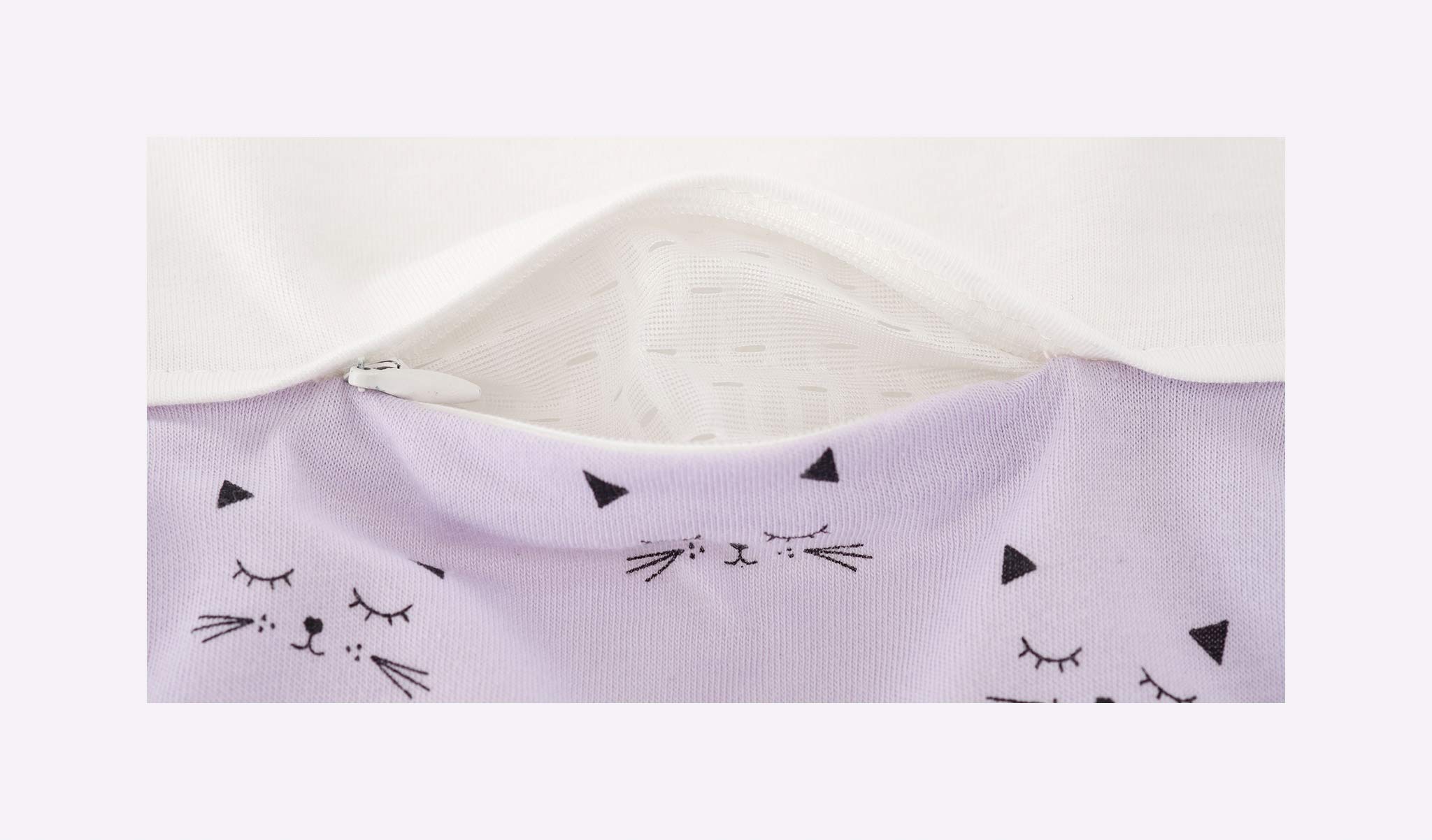 Träumeland s0102453 Saco de dormir Juego liebmich schmuse gato 3 piezas 56/62, multicolor