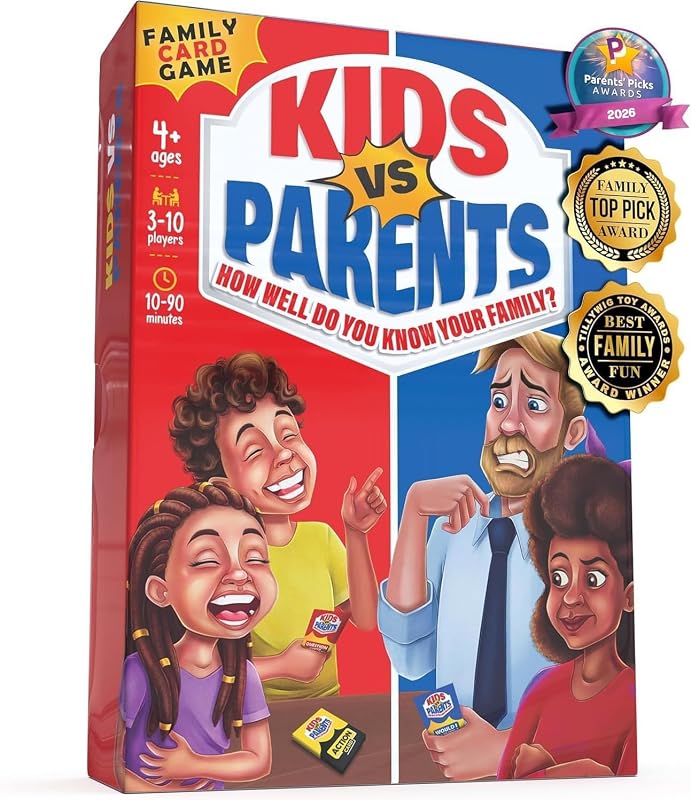 Kids VS Parents Card Game