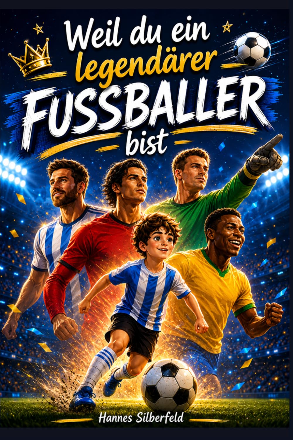 Weil du ein legendärer Fußballer bist :Inspirierende Geschichten der größten Fußballlegenden, um Mut, innere Stärke und Selbstvertrauen zu entwickeln ... Das Expertenwissen für den Platz)