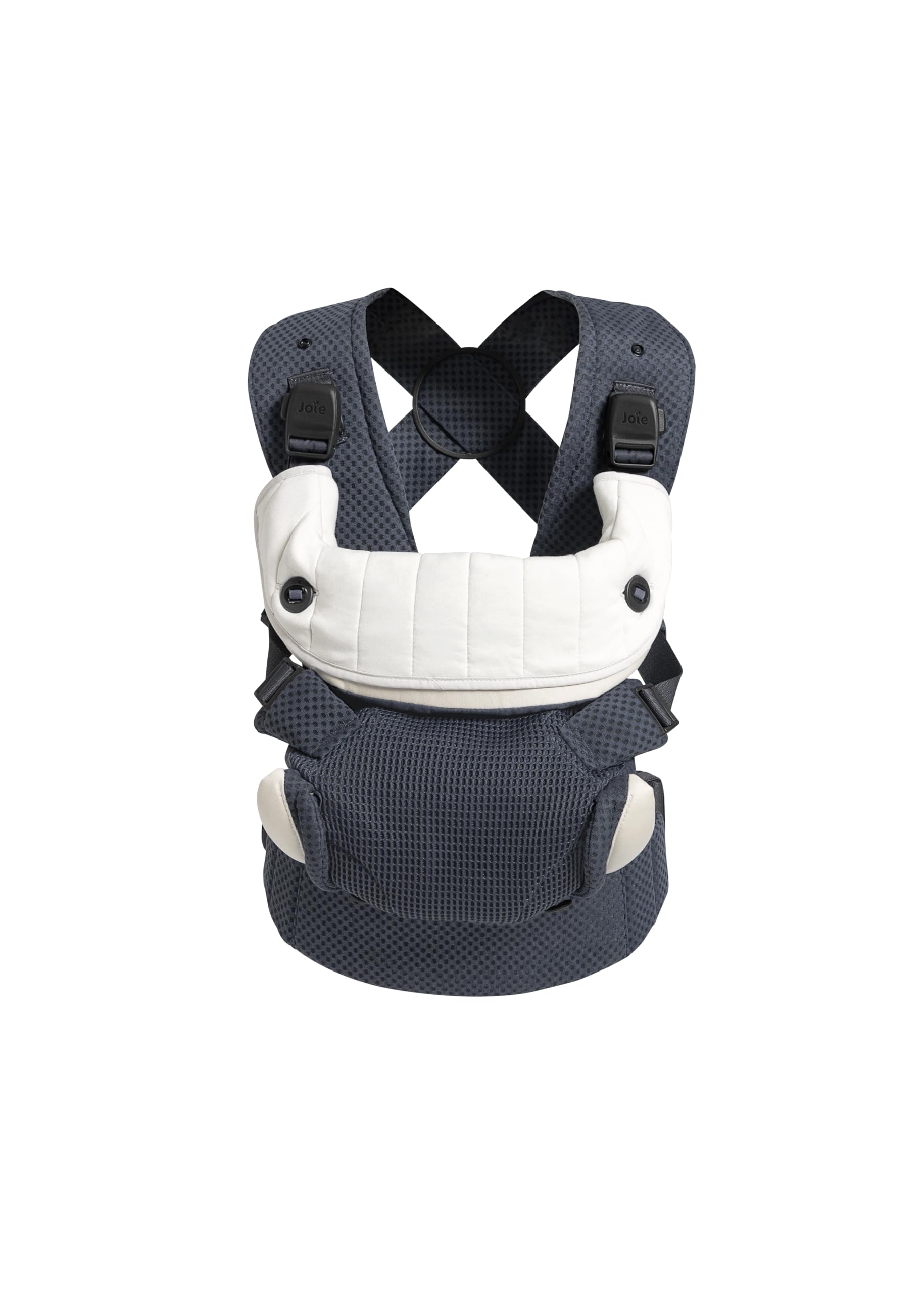 Joie savvy™ lite air 3in1 Babytrage, Geburt bis 3 Jahre (3,5–14 kg), Indigo | Babytrage mit 3 tragevarianten, Leichte Meshgewebe, neugeborenenstütze, magnetverschlüssen und ergonomischem komfort.