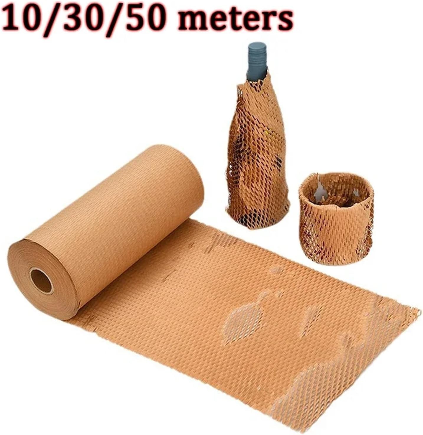 Rollos de Papel Acolchado for artículos frágiles como Tazas, jarrones y Obras de Arte; Materiales de Embalaje(30cm*100m)