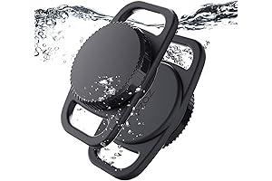 PZOZ Waterproof AirTag Dog Collar Holder (2 Pack)