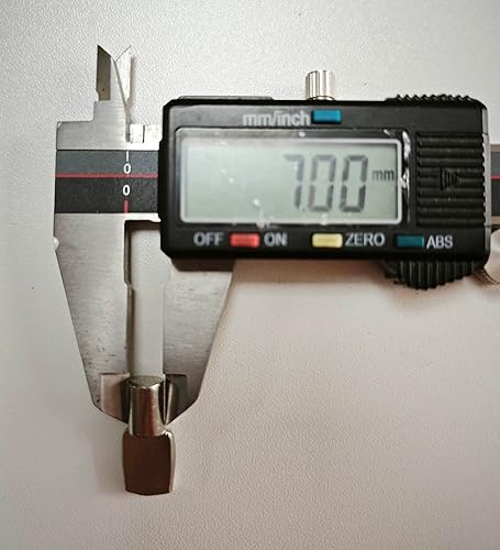 Miniatura 2 de Clavijas de estante de 0.276 in, pasadores de soporte en forma de cuchara para estantes, armarios, muebles, soporte niquelado