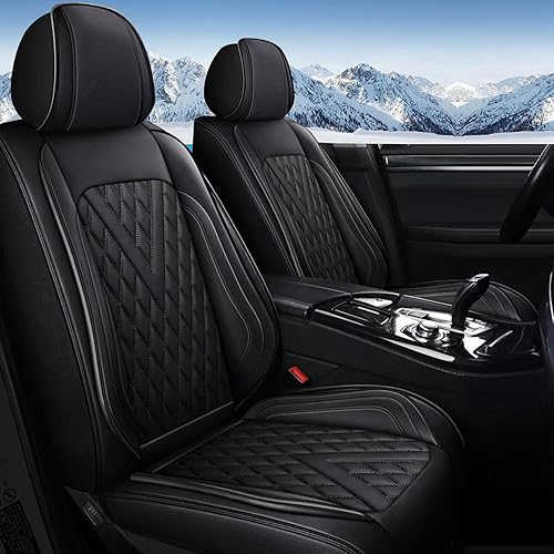 Juego completo de fundas de asiento de automóvil para Chevrolet Trailblazer 2021-2024, piel sintética para Chevy Trailblazer, cojín de asiento de 2
