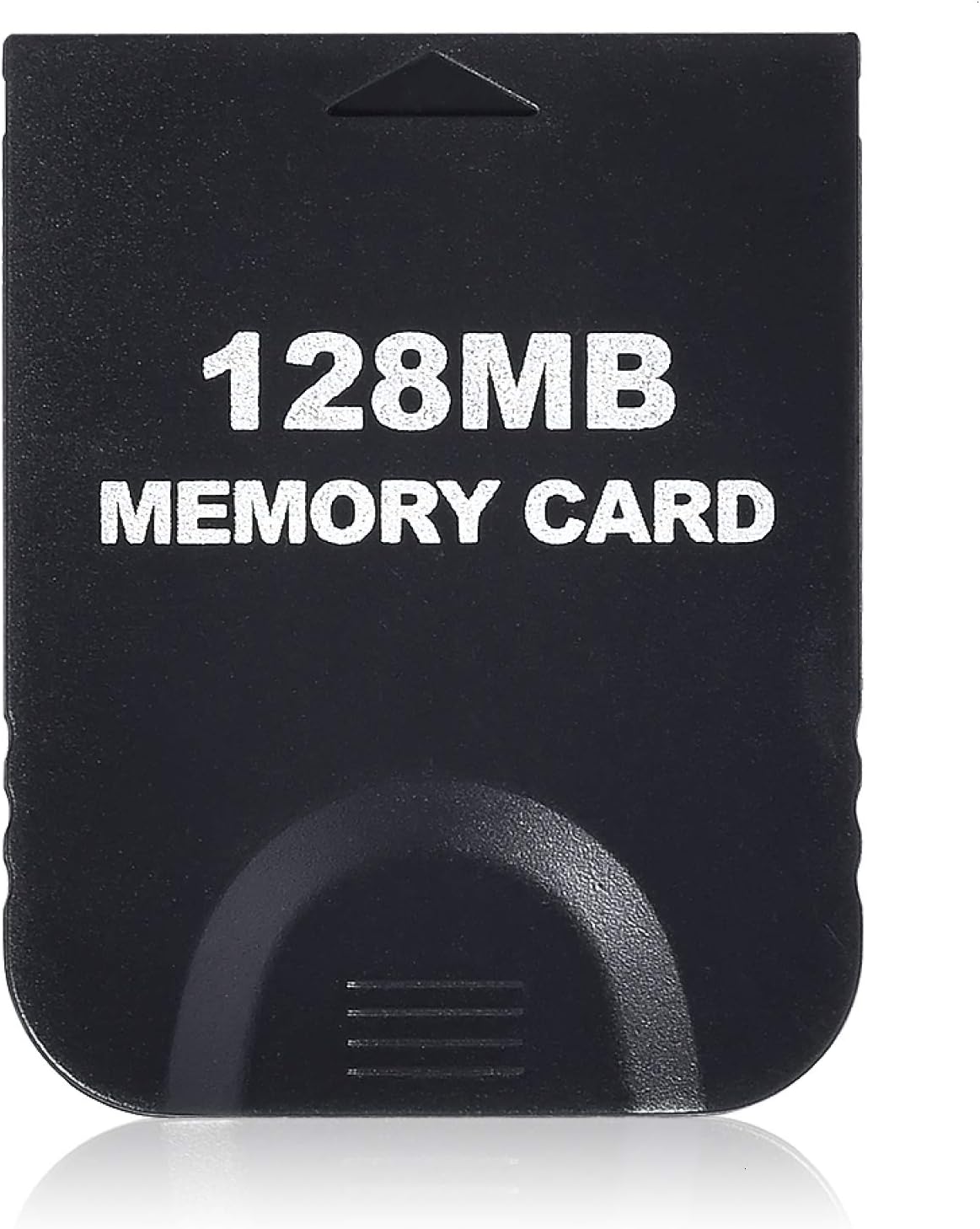 Gamecube Memory Card,128MB (2048 Blocks) Memory Card for Nintendo Gamecube or Wii Consoles Black
