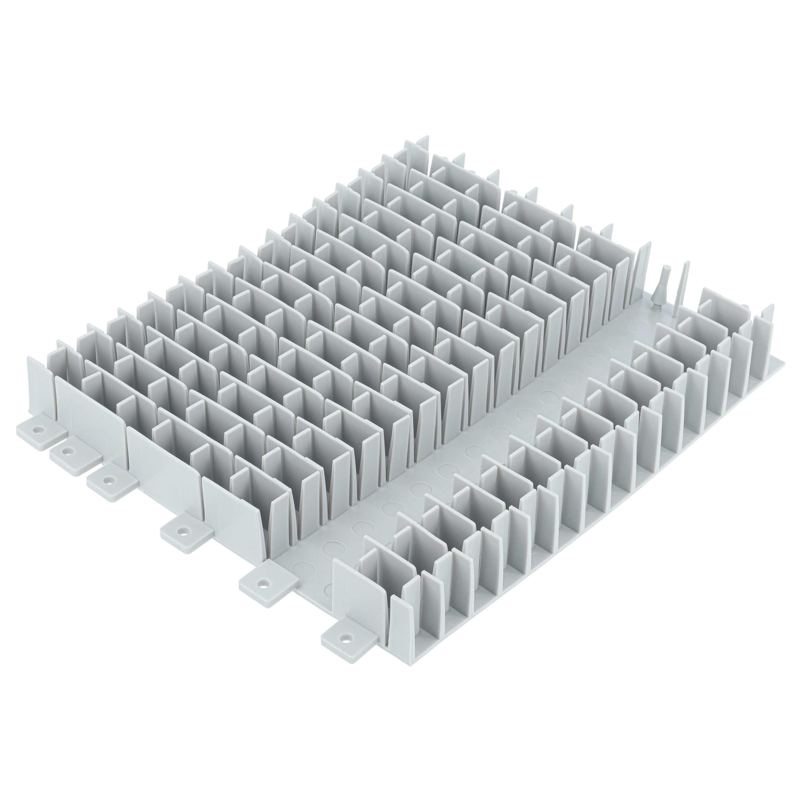 vhbw 4X Spazzola Compatibile con Dolphin SF 60 Robot aspiratore per Piscina | in PVC, 17,5 x 13 x 2 cm