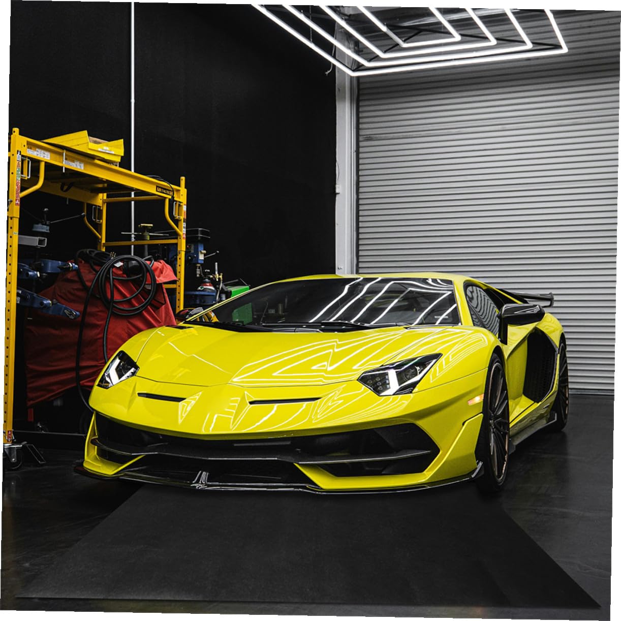 Ölauffangmatte für Garage Wiederverwendbare Saugfähige Ölfleckmatte aus Faser mit Rutschfester Oberfläche Vielseitiges Design für Fahrzeug und Werkstatt