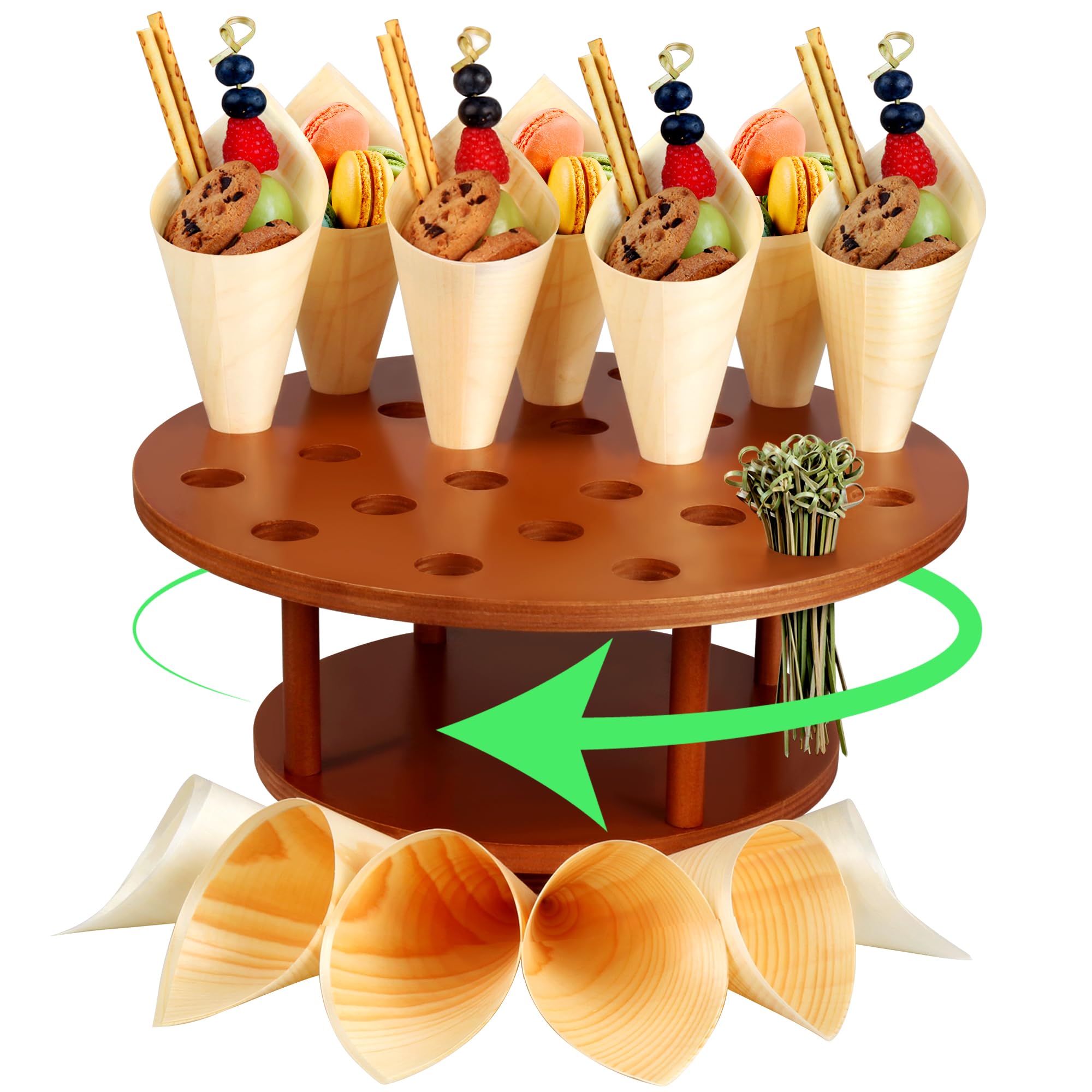 Waffle Cone Maker Ice Cream Cone Holder Stand Sushi Roll Stand Ice ...