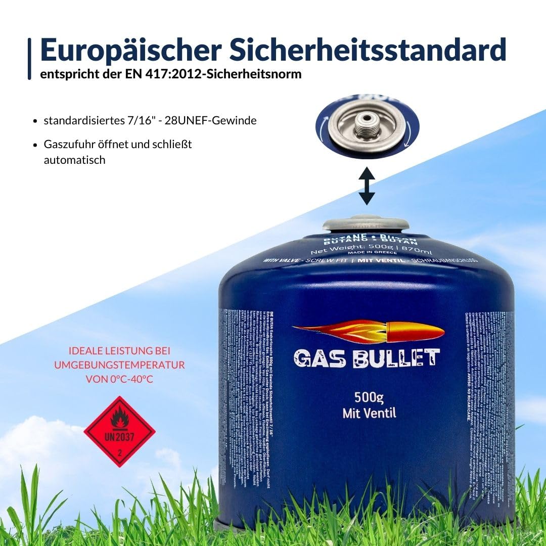 Gaskartusche 500g passend für Gaskocher und Geräte mit Schraubventilanschluss | Gaskartusche EN417 | Ventilkartusche für Camping (4)
