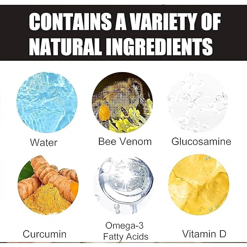 Miniatura 3 de PIZENAD 2 unidades de crema de veneno de abeja R elief, crema de veneno de abeja de Nueva Zelanda, adecuada para espalda, cuello, manos,