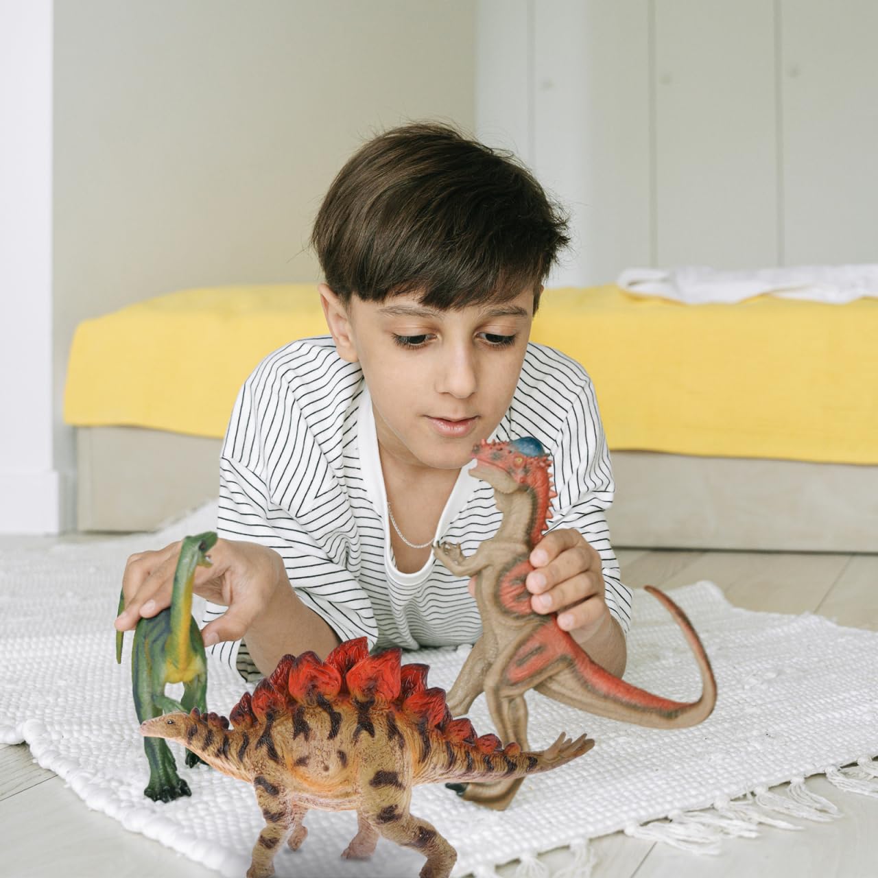 BESPORTBLE Educational Toy Dinosaurs Model Set Realistic Mini Dinosaur Figures Plastic Prehistoric Animals for Kids Learning and Decor - Image 2