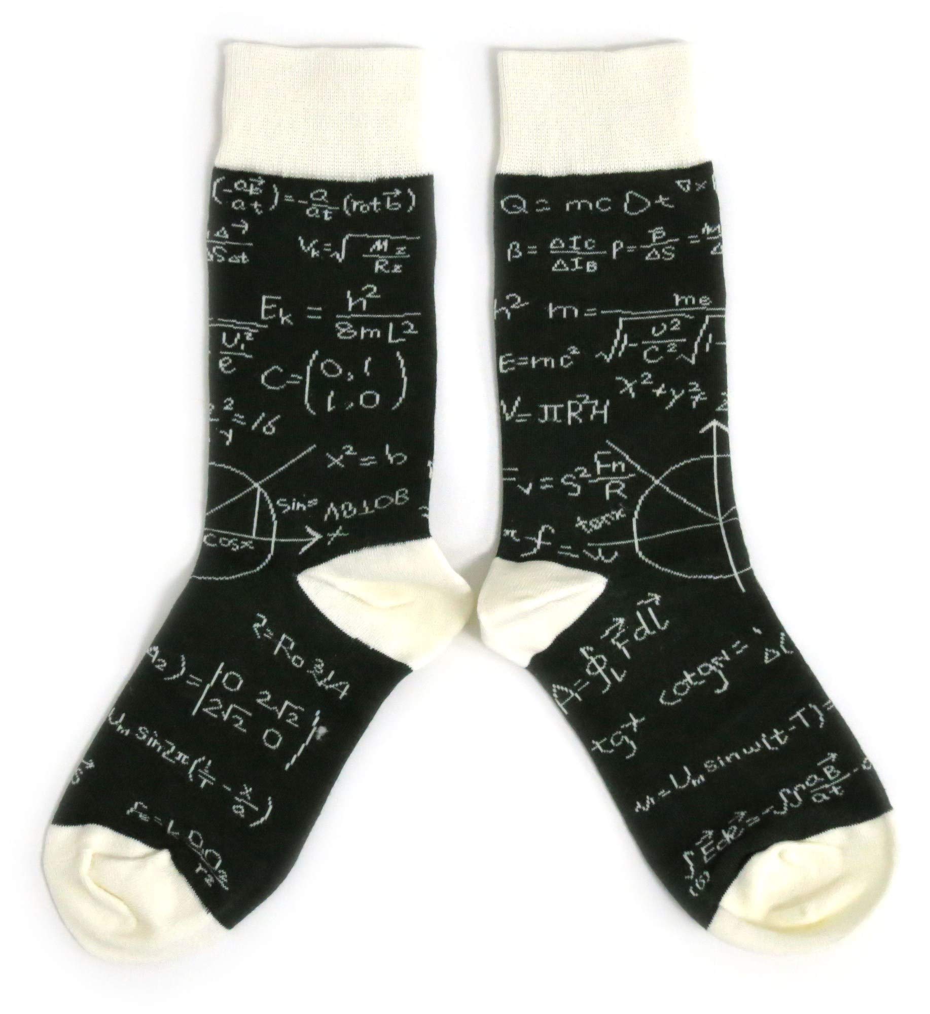 Sock Shack Women's Green Physics Maths Equation Blackboard Socks 4-8 Uk / 37-42 Eur / 6-10 Us