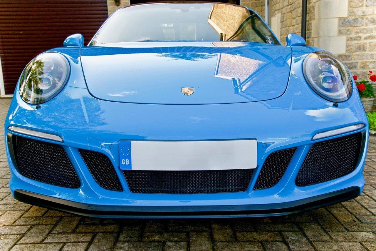 Zunsport Compatible With Porsche Carrera 991.2 GTS - Full Grill Set - Black Finish (2017 to 2019)