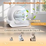 Lettiera Gatto Autopulente XXL 65L Grande Deodorizzazione Silenzioso - 4