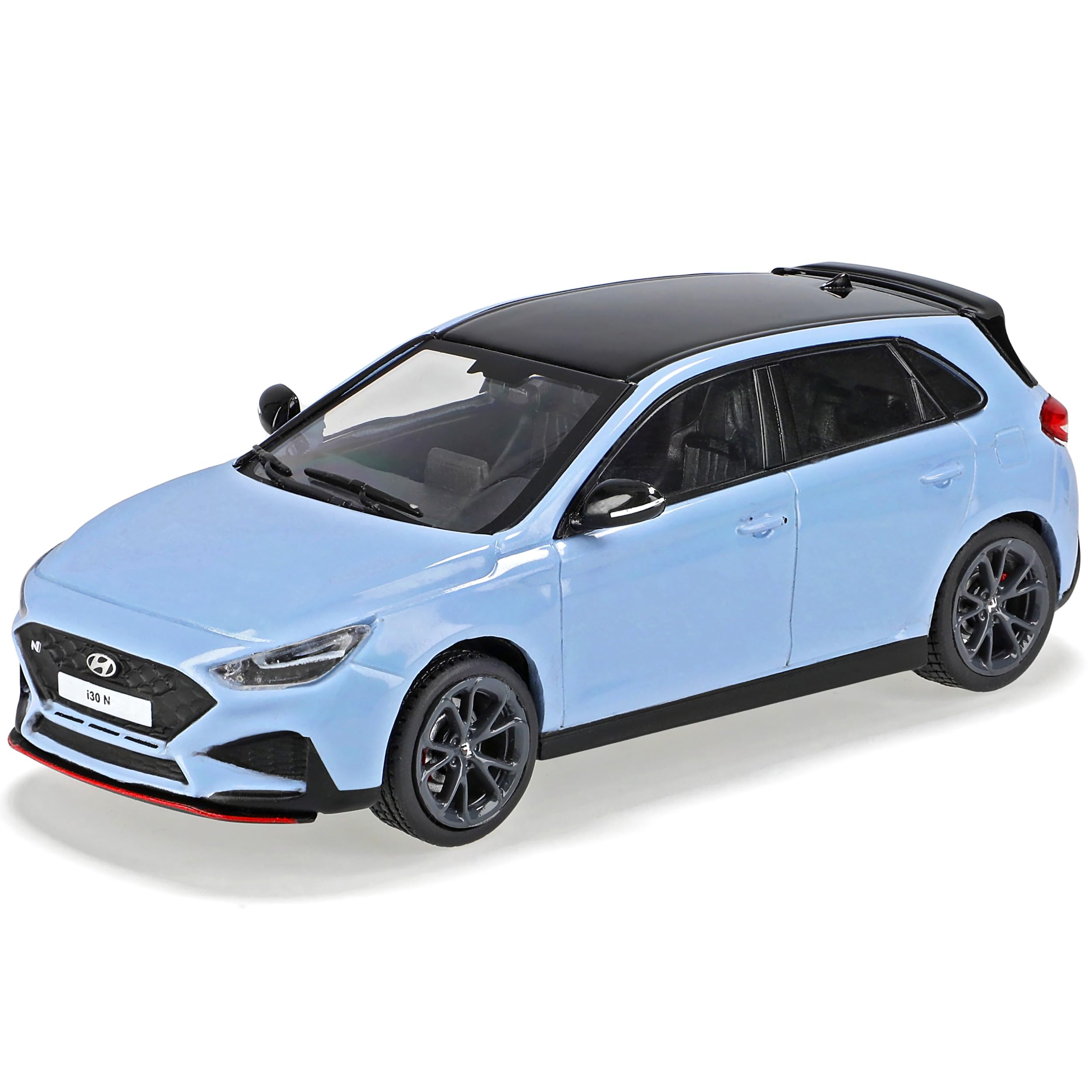Hyunda. I30 N Performance Blau 3. Generation Ab 2017 1/43 Solido Modell Auto