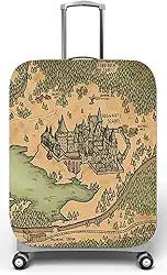 Capa para mala de viagem G, medidas max C48x A75 x P29cm Mapa 2 Mágico de Bruxo