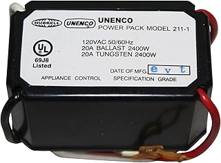 Hubbell Uneno Power Pack Model 211-1 120VAC 50/60 Occupancy Sensor 20A Ballast