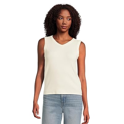 Madewell Brightside High V Tank Top Women