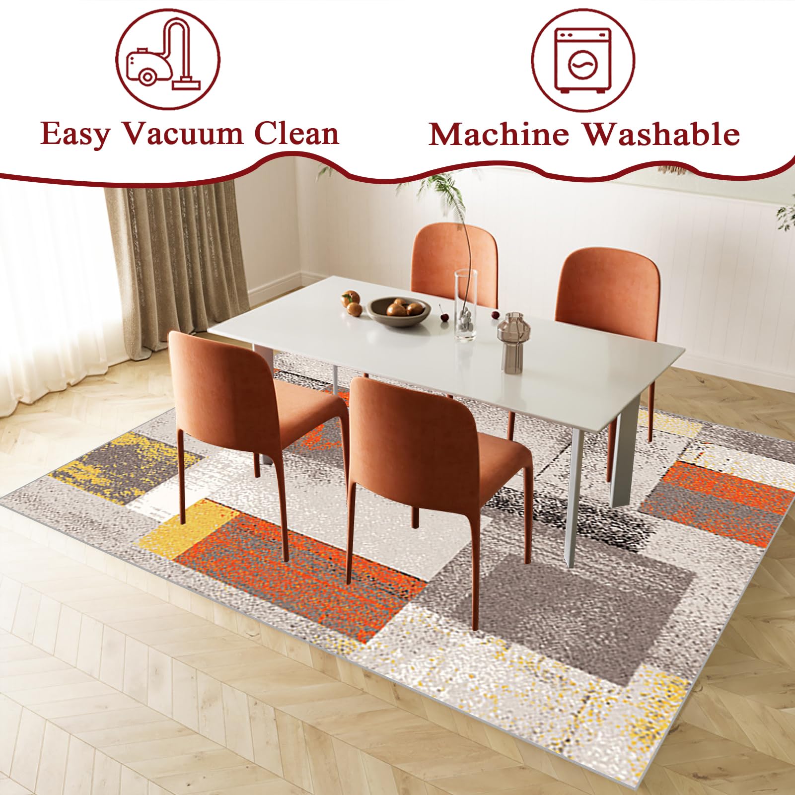 120 x 140 cm Tapis Chaise Gaming Antidérapant Tapis de Protectors de Sol pour sols durs Tapis Gaming Sol Tapis sous Chaise de Bureau Tapis de Sol Bureau Tapis de Sol pour Fauteuil