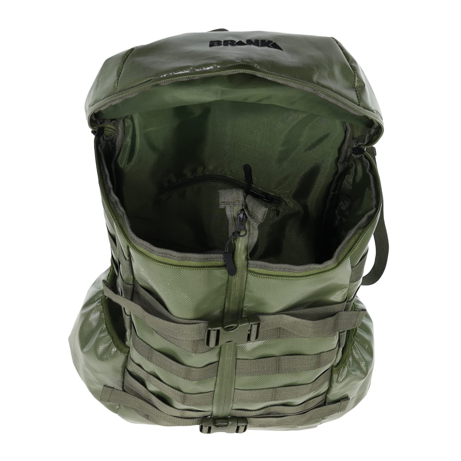 Branka Rucksack -Oliv-Grün – für Camping – Reise – Jagd – Wandern – Outdoor | Bogensport, Winter, Wanderrucksack