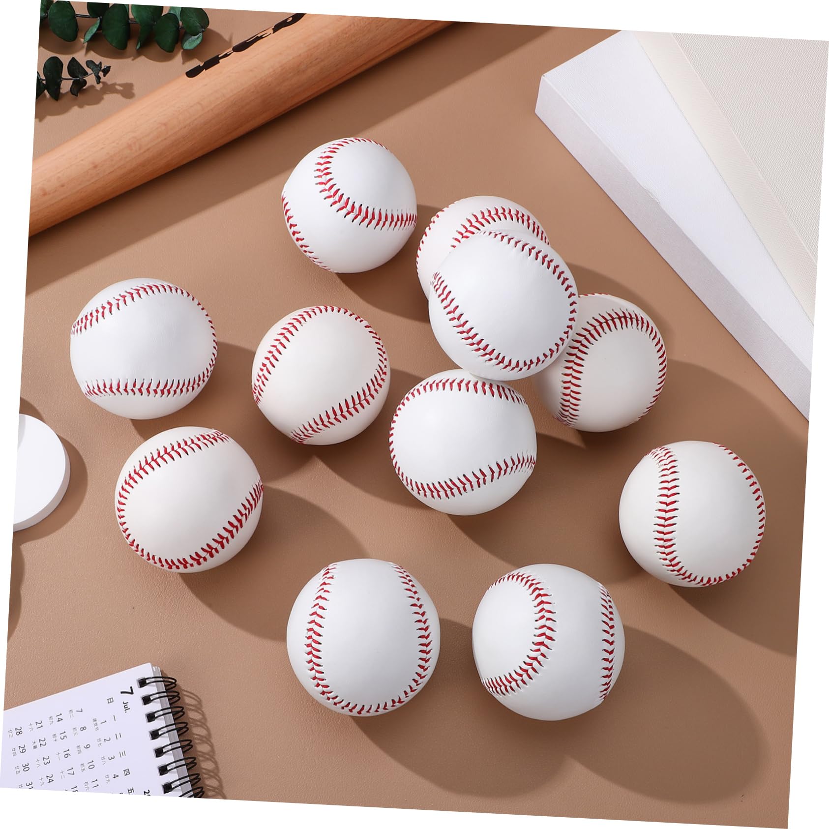 SUPVOX 12 Pack Baseballs Training Pitching Baseball Training Accessories Practice
