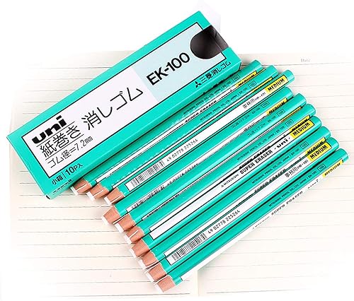 Miniatura 4 de Borrador de bocetos de lágrima de mano, estilo bolígrafo, borrador, punta redonda, resaltado, suministros escolares de goma, paquete de 10