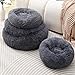 Fhodigogo Hundebetten Katzenbetten Hundebett Kleine Hunde Hundebett Rund Hund Donut Kuschelkissen Für Katzen Hundesofa Für Kleine Bett Katzenbett Bett (Anzug Für 3KG)