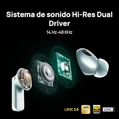 Miniatura 2 de HUAWEI FreeBuds Pro 3 - Sonido premium de doble altavoz, cancelación de ruido para llamadas - Hasta 31 horas de duración de la batería con estuche