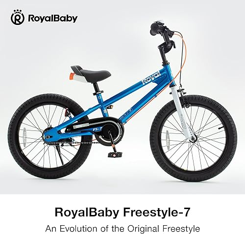 Miniatura 3 de RoyalBaby Kids Bike EZ Balance to Pedal Dual Handbrake Toddlers Boys Girls Bicycle 12-20 Inch for Age 3-10 Years