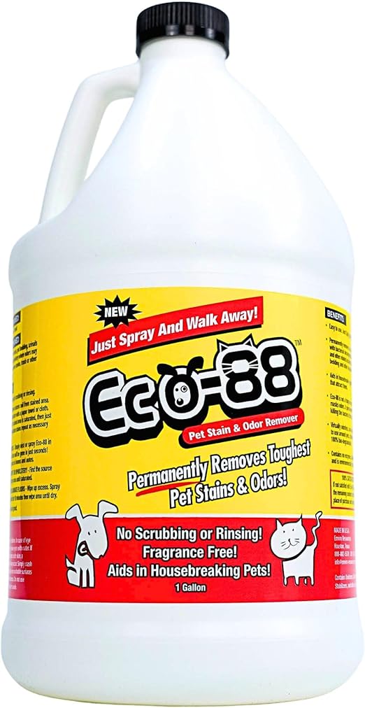 Eco-88 Pet Stain & Odor Remover - One Gallon Refill