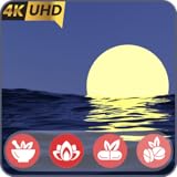 月の波 - 月と海のリラクゼーション