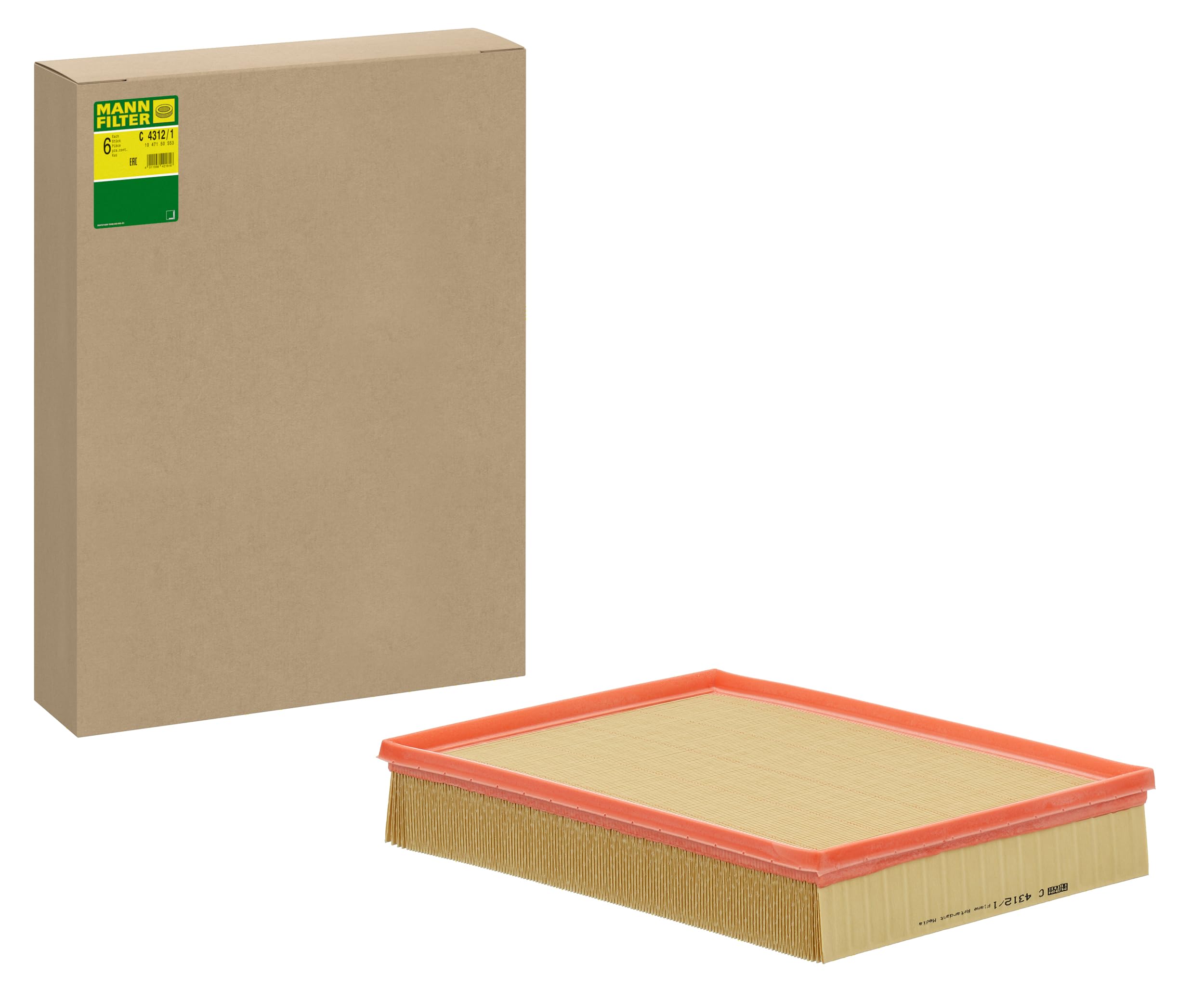 MANN-FILTER C 4312/1 Air Filter - CARS + TRANSPORTERS