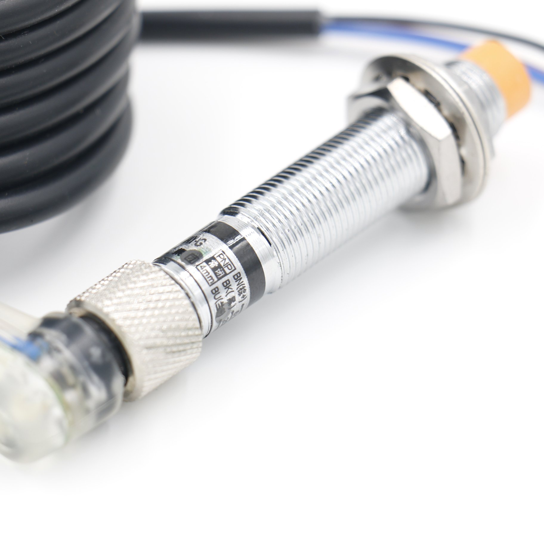 heschen inductiva Sensor de proximidad Interruptor LJ12 A3 – 4-Z/AY-G detector de 4 mm 6 – 36 V 200 mA PNP Normalmente cerrado (NC) 3 alambre